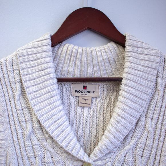Woolrich Small Collared Sweater Vest Cardigan - Picture 6 of 8